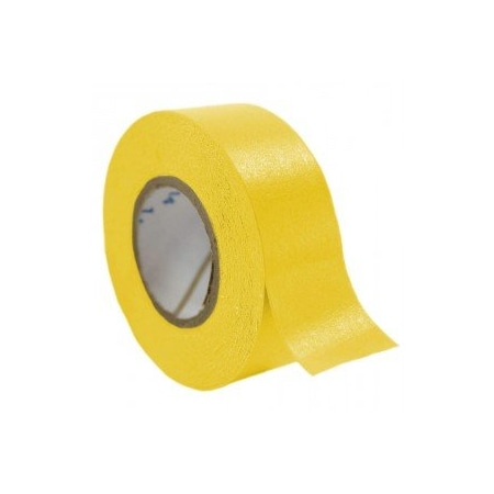 Precision Dynamics Time Tape, 1" Core, 3/4" Wide, Yellow, 6/PK 512501-Y